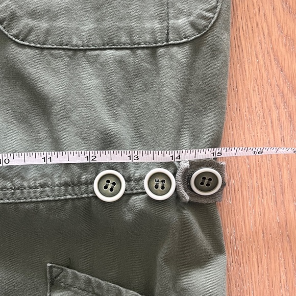 Pistola Olive Green short sleeve Jumpsuit size S - Picture 10 of 14